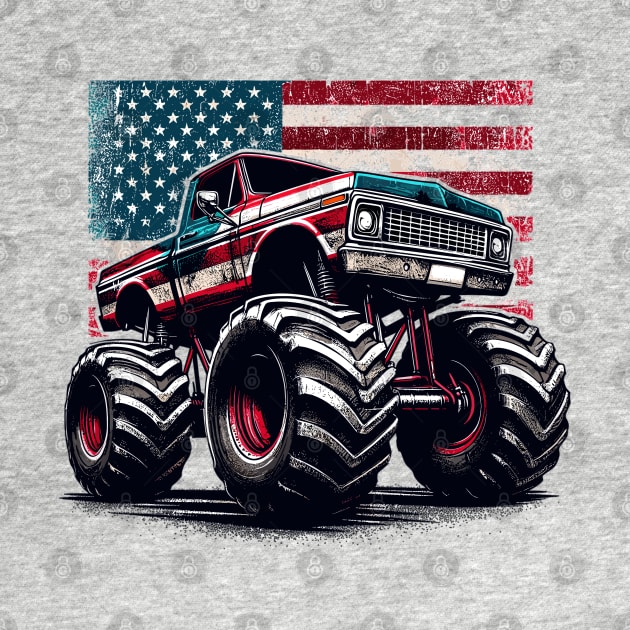 Monster Truck by Vehicles-Art